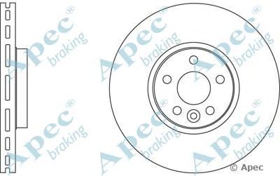 APEC BRAKING dsk2696 -  Тормозной диск